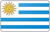 Vlag Uruguay - 100 x 150 cm - Polyester