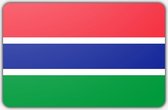 Vlag Gambia - 70 x 100 cm - Polyester