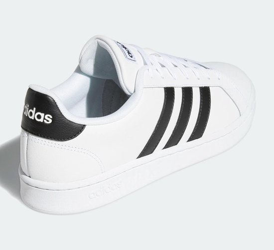 adidas Grand Court Heren Sneakers - Ftwr White/Core Black - Maat 44 2/3 |  bol.com
