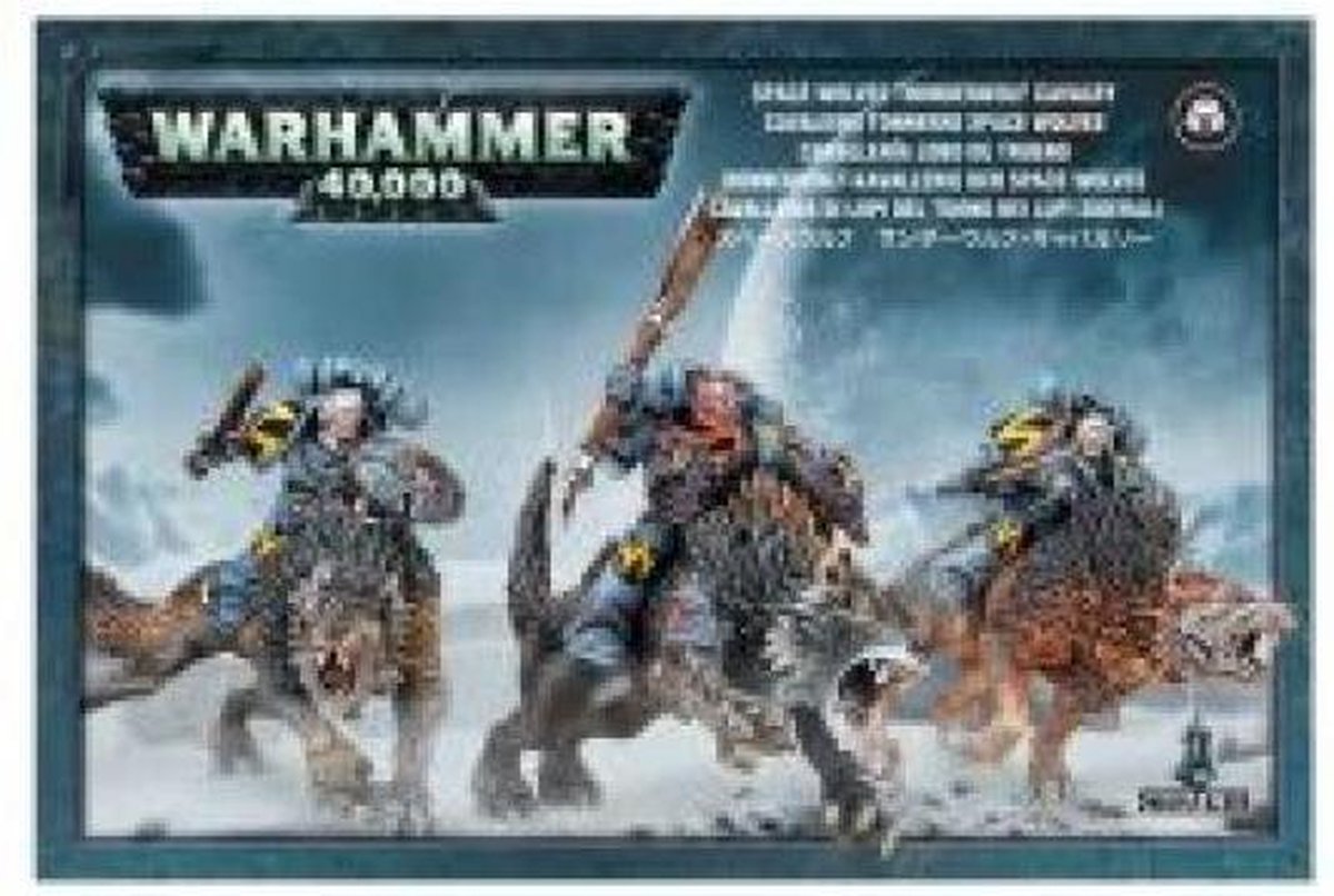 Games Workshop Warhammer 40.000 Spaces Wolves Thunderwolf Cavalry