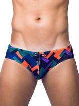 2Eros Euhedral Safari Zwemslip | Maat S | Heren zwembroek | Mannen zwembroek | Speedo