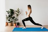 Pro-Care Yoga/Fitnessmat - Met Anti Slip Profiel - 183x61x1cm - Blauw