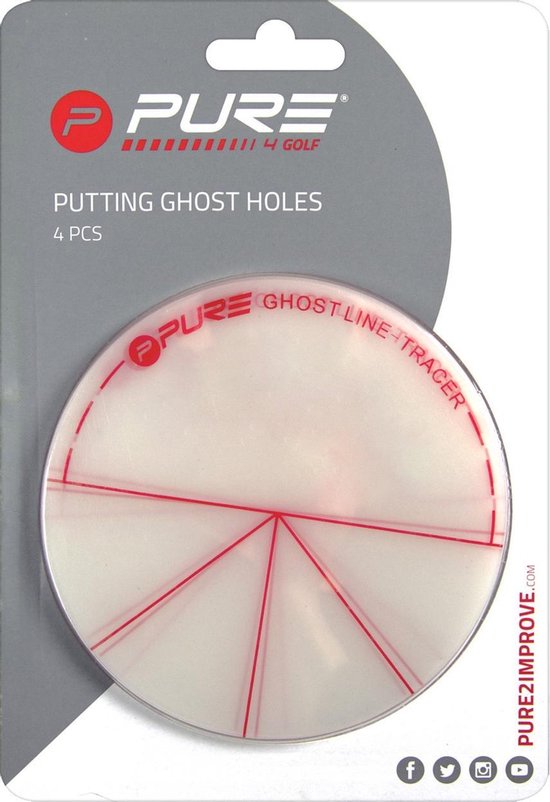 Putting Trainer - Ghost Golf Hole - 4 Stuks — afbeelding 4