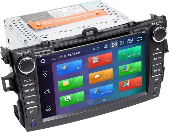 Toyota Corolla PX5 4+64GB 2008-2012 Android navigatie multimediasysteem... | bol.com