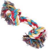 Orange85 Honden Speeltouw - 20 cm - Multicolor - Speelgoed - Hondenspeeltjes