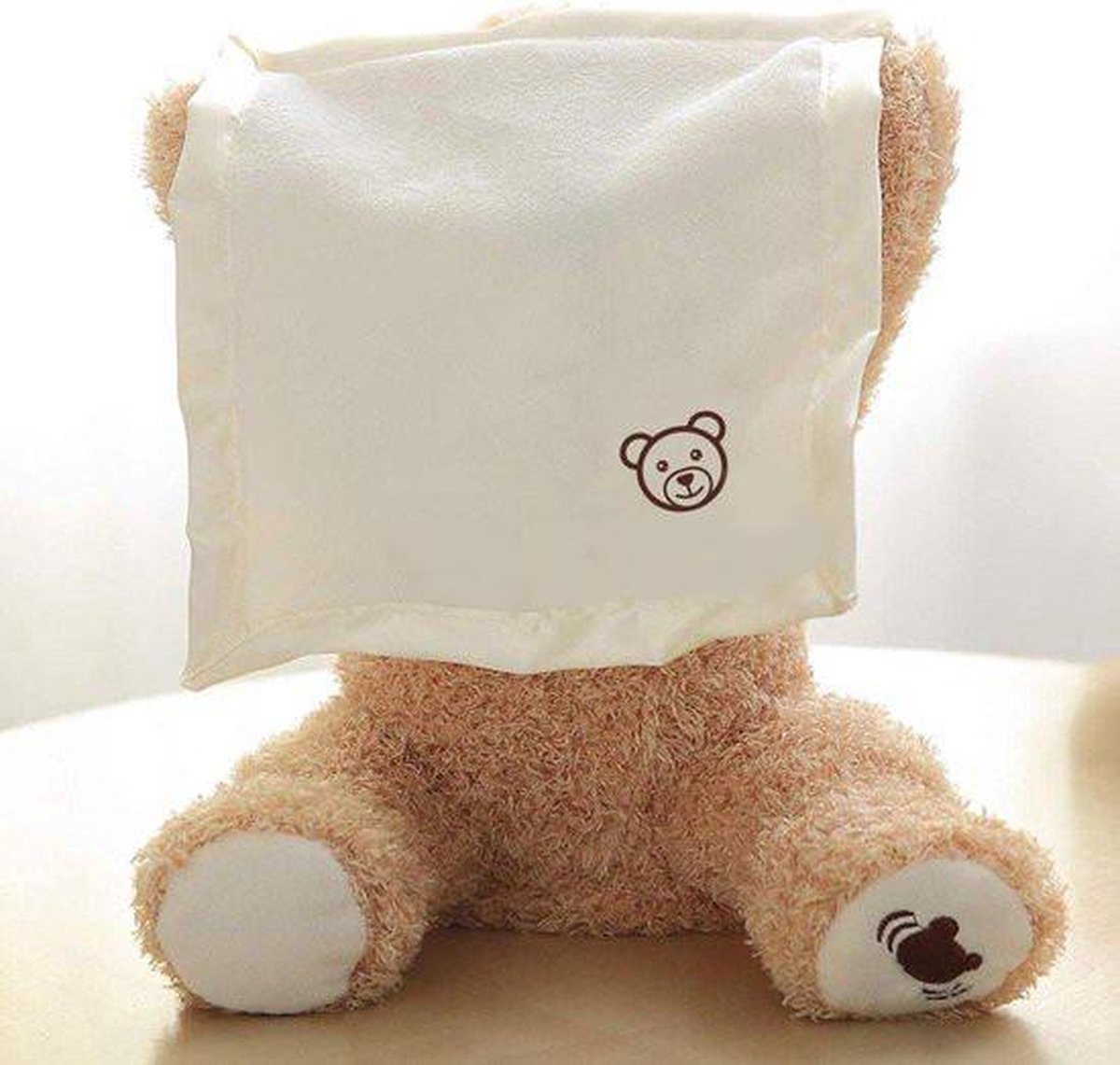 Interactieve Knuffel Kiekeboe Beer Nederlands Gesproken Pratende