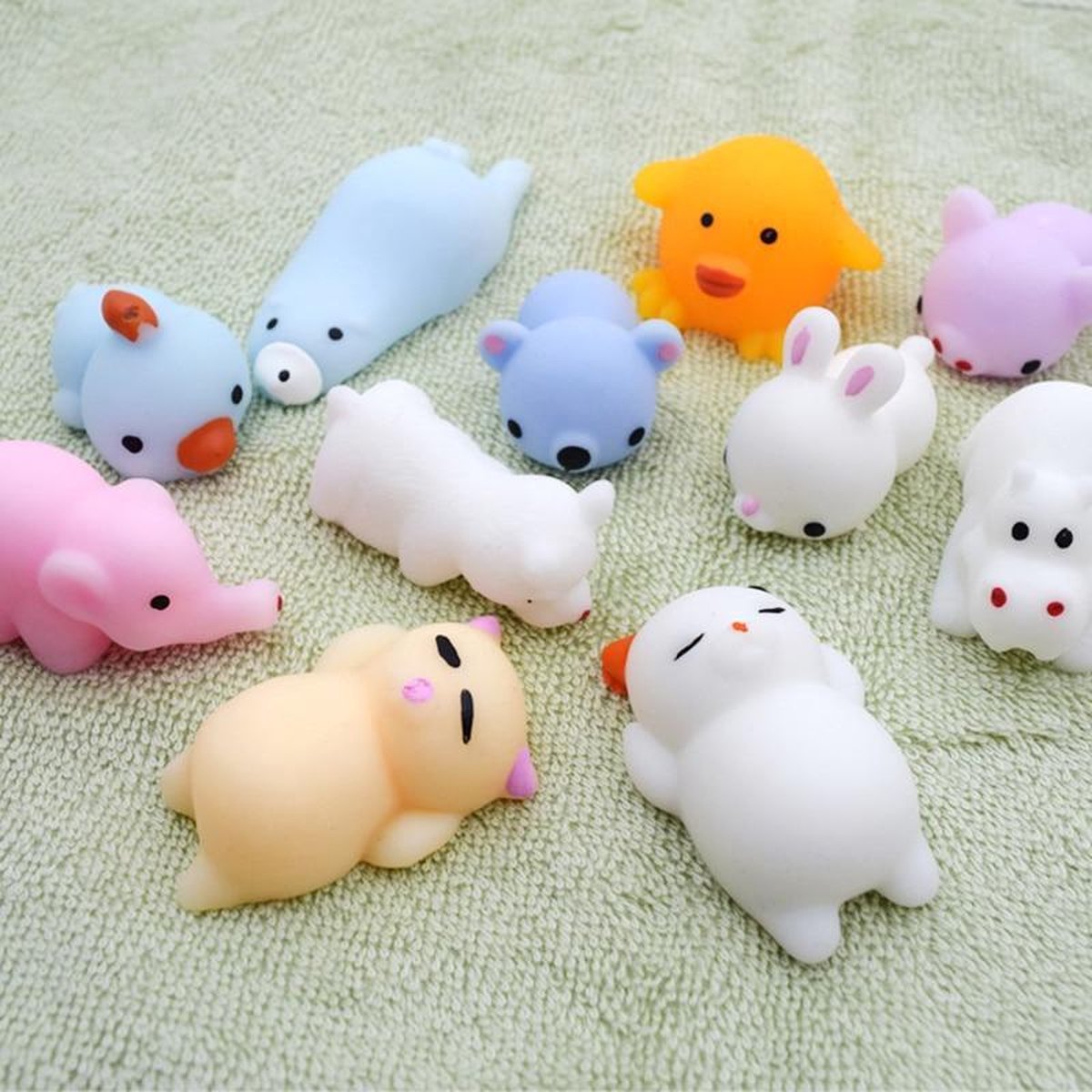 Mini squishy schattige dieren, antistressbal en zacht kleverig grappig  speelgoed voor... | bol.com
