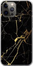 Apple iPhone 12 Pro Max - Smart cover - Transparant - Marmer