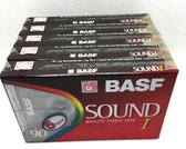 BASF Sound cassettetape (5-pack)