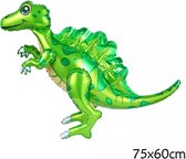 folieballon T-rex, SPINOSAURUS dinosaurus 75x60cm kindercrea