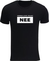 Voordat je het vraagt nee Rustaagh heren t-shirt maat 3XL