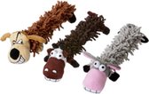 Pluche Hond Ezel Koe 33cm Assorti
