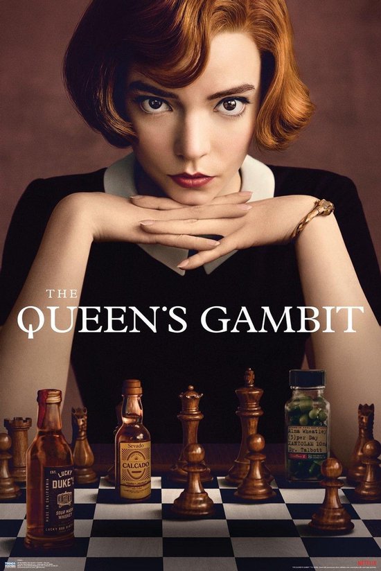 GBeye Queens Gambit Key Art  Poster - 61x91,5cm