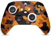 XBOX Controller Series X/S Skin Camouflage Oranje Sticker