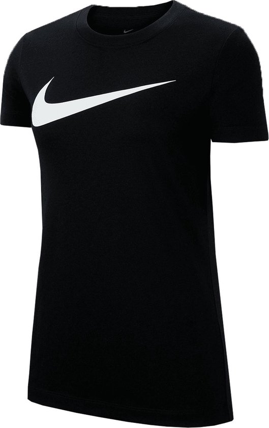 Nike Nike Park20 Dry Sportshirt - Maat XL  - Vrouwen - zwart - wit - Nike