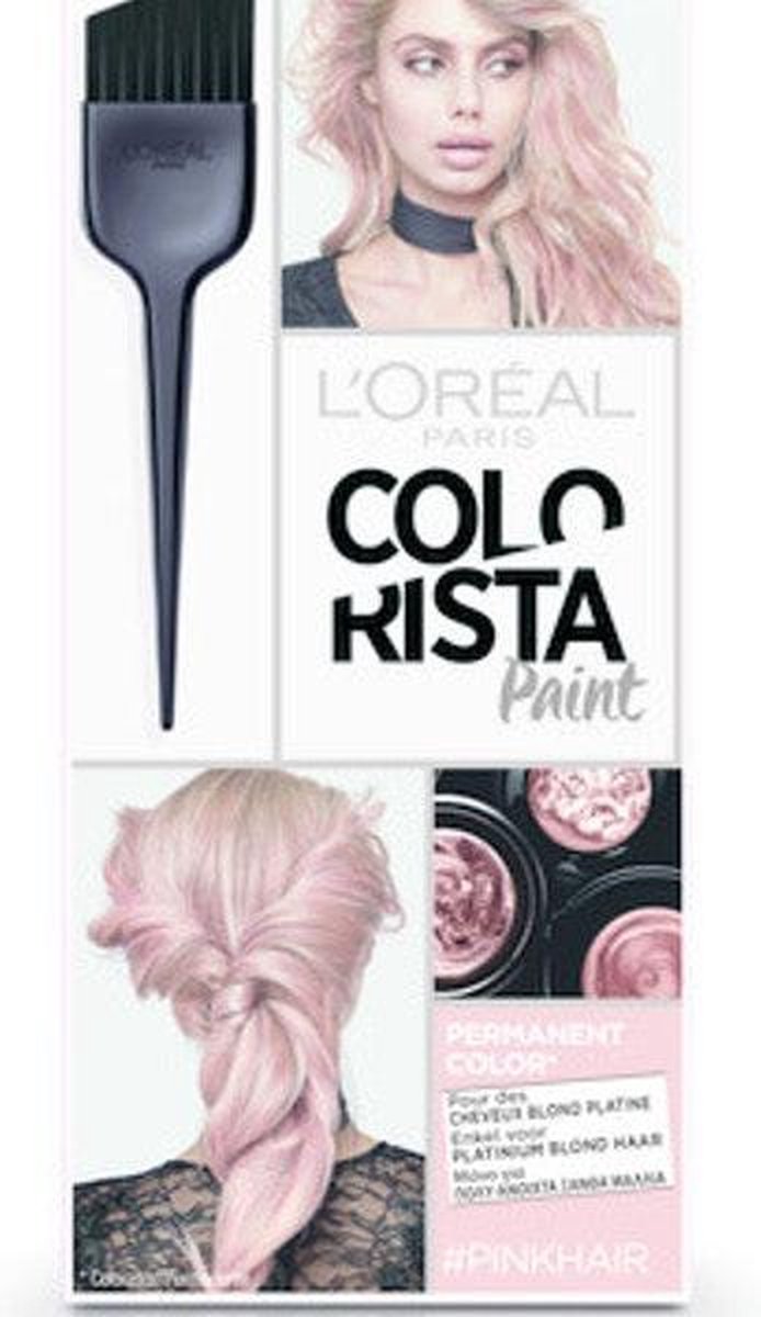 Gedeeltelijk Samengesteld Radioactief L'Oréal Paris Colorista Paint - Pink - Permanent Haarkleuring | bol.com