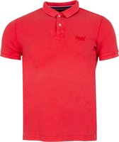 Superdry Poloshirt - Mannen - rood