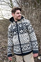 Pure Wool herevest WJK-1304 - ecru - L