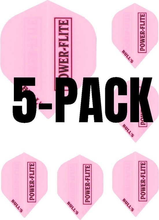 Thumbnail van een extra afbeelding van het spel Bull's Powerflite L 5-pack Pink