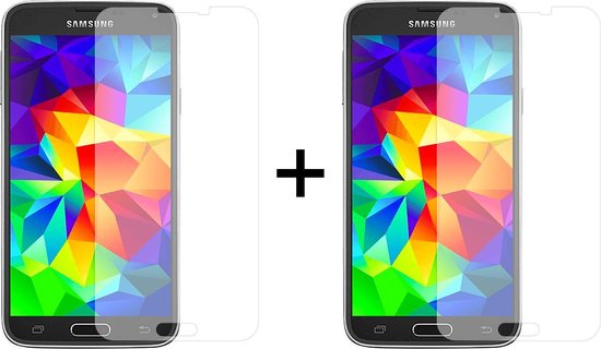 Getuigen tij Benadrukken Samsung S5 Screenprotector - Beschermglas Samsung galaxy S5 Screen  Protector Glas - 2... | bol.com