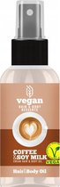 Vegan Desserts - Coffee & Soy Milk Latte Hair & body Oil 100ml.
