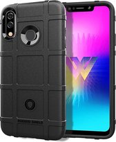 Volledige dekking schokbestendige TPU Case voor LG W10 (zwart)