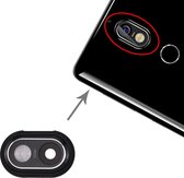 Camera Lens Cover voor Nokia 7 (zwart)