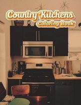 Country Kitchens Coloring Book