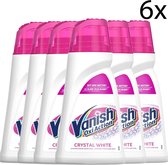 Vanish Oxi Action Crystal White Base Gel - Voor Witte Was - 1 L x6