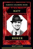 Matt Bomer Famous Coloring Book