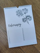 Kalender Floral - Ringband