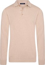 Ferlucci - Exclusieve Heren Trui met Polokraag  -Beige