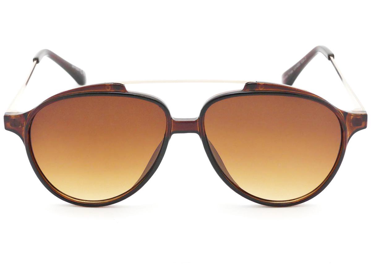 New york Brown l UV400 l Zonnebril l Dames en Heren zonnebril