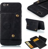 Leren beschermhoes voor iPhone 6 Plus & 6s Plus (zwart)