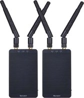 Measy T1 4K HDMI 2.0 Wireless Audio Video Transmitter Receiver Extender Transmissiesysteem, Transmissieafstand: 400m, EU-stekker (zwart)