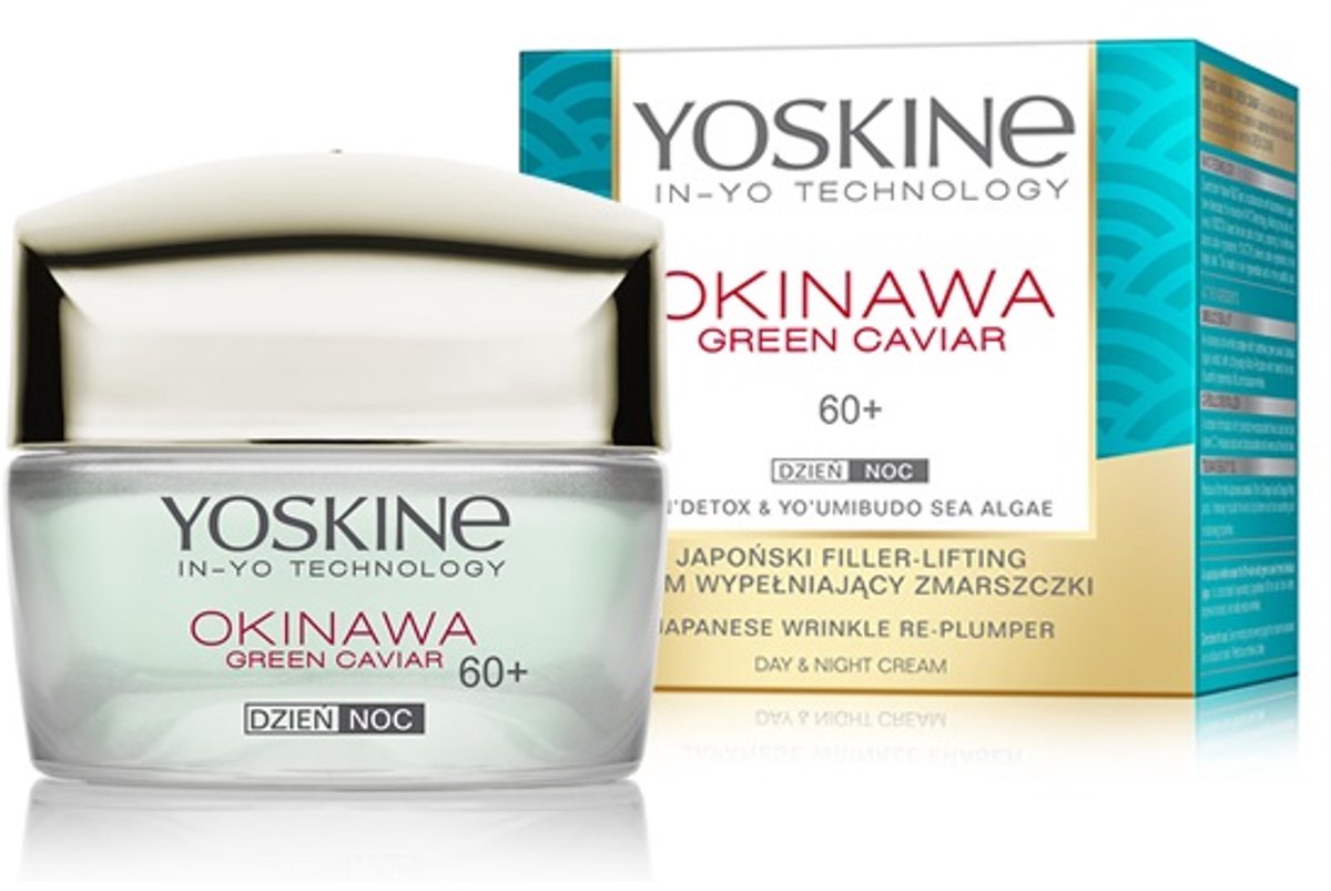 Yoskine - Okinawa Green Caviar 60+ Wrinkle Filling Cream For Day And Night 50Ml
