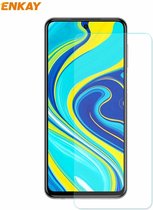 Voor Redmi Note 9S / Note 9 Pro ENKAY Hat-Prince 0.26mm 9H 2.5D Curved Edge Tempered Glass Film