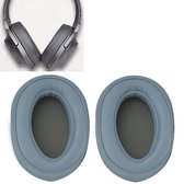 1 paar sponshoofdtelefoon beschermhoes voor Sony MDR-100ABN / WH-H900N (blauw)