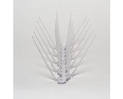 PRIXXS - Pigeon tourne en plastique | 33,5 cm | Protection contre les oiseaux | Garantie de 10 ans