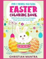 Easter Coloring Book For 7 Years Old Kids