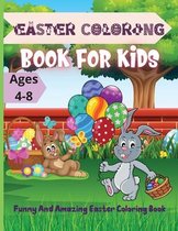 Easter Coloring Book for Kids ages 4-8