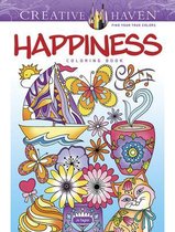 Creative Haven- Creative Haven Happiness Coloring Book