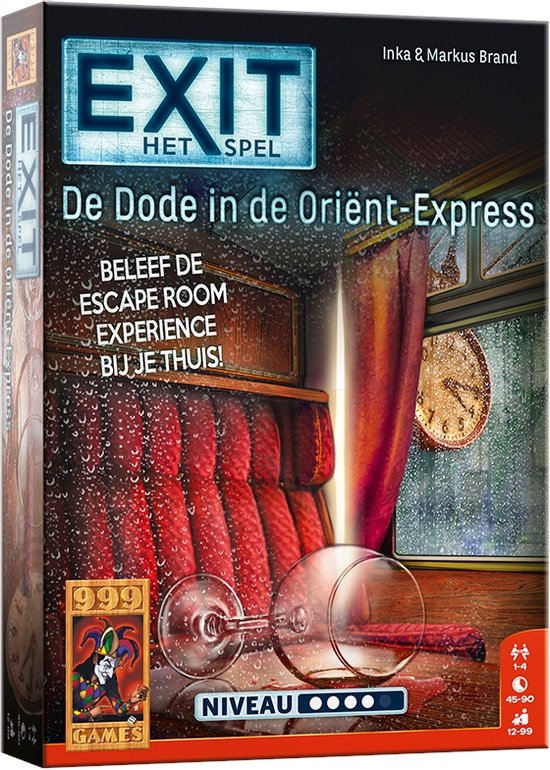 EXIT - De dode in de Orient Express Breinbreker