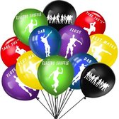 ProductGoods - 10x Fortnite Ballonnen Verjaardag - Verjaardag Kinderen - Ballonnen - Ballonnen Verjaardag - Fortnite - Kinderfeestje