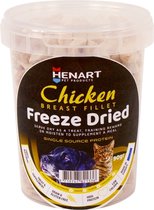 Henart freeze dried chickenbreast fillet - 90 gr - 1 stuks
