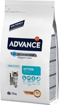 Advance cat kitten chicken / rice - 1,5 kg - 1 stuks