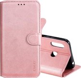 Voor Samsung Galaxy A70e ENKAY Hat-Prince horizontale flip lederen tas met houder & kaartsleuven & portemonnee (roze)