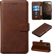 Voor Motorola MOTO G8 / P40 Power / One Action Classic Calf Texture Horizontal Flip PU Leather Case, met houder & kaartsleuven & portemonnee (bruin)