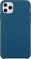 Voor iPhone 11 Pro Effen kleur Effen siliconen schokbestendig hoesje (Xingyu blauw)