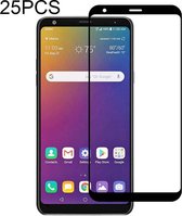 Voor LG Stylo 5 25 PCS Volledige lijm Volledig scherm gehard glasfilm